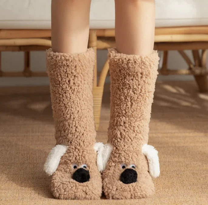 Ladies' Cozy Canine Socks