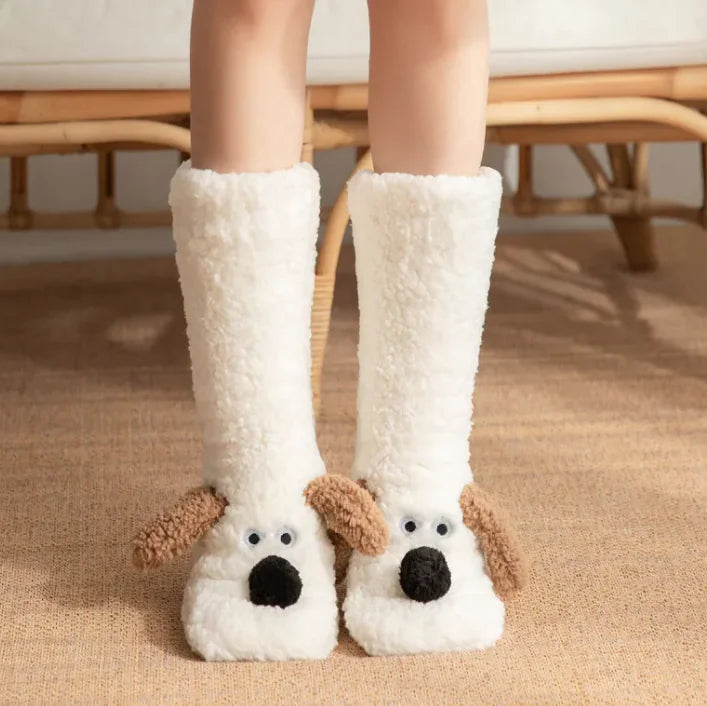 Ladies' Cozy Canine Socks